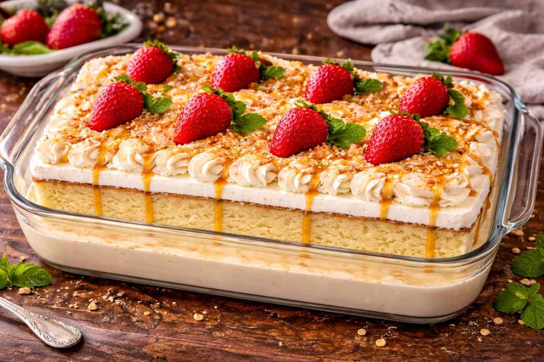 Pastel de tres leches de Beky's Cake en El Progreso